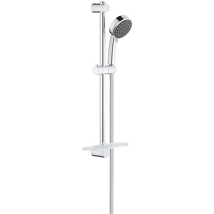 Grohe Vitalio Comfort 100 Brauseset 26398000 chrom, Brausestange 600mm, Handbrause 2 Strahlarten