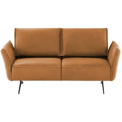 KOINOR Ledersofa  Vineto , gelb , Maße (cm): B: 176
