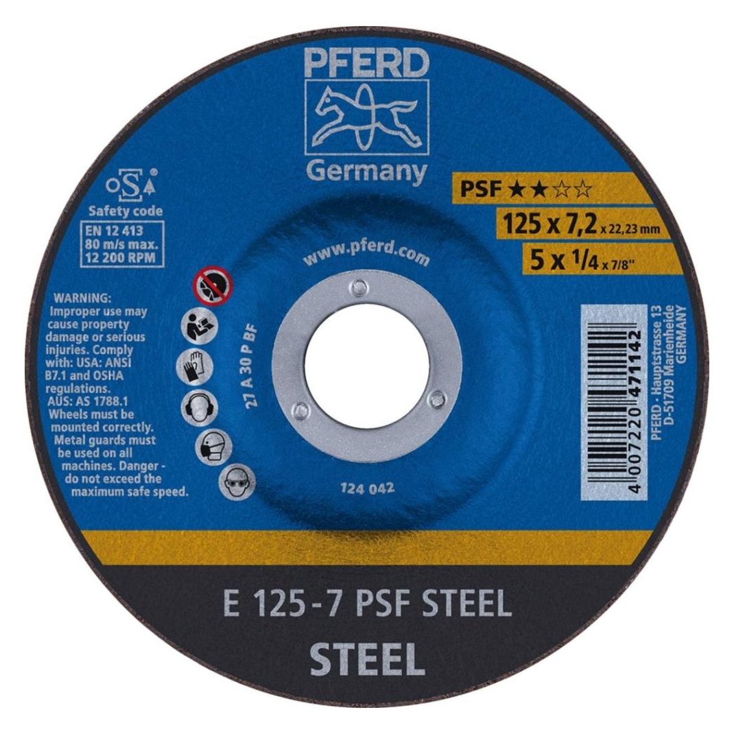 Pferd Schruppscheibe 808 PSF STEEL (Mittelhart) (62017834)