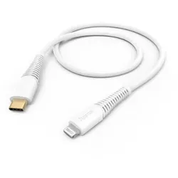 HAMA Ladekabel, USB-C - Lightning, 1,5 m, Weiß