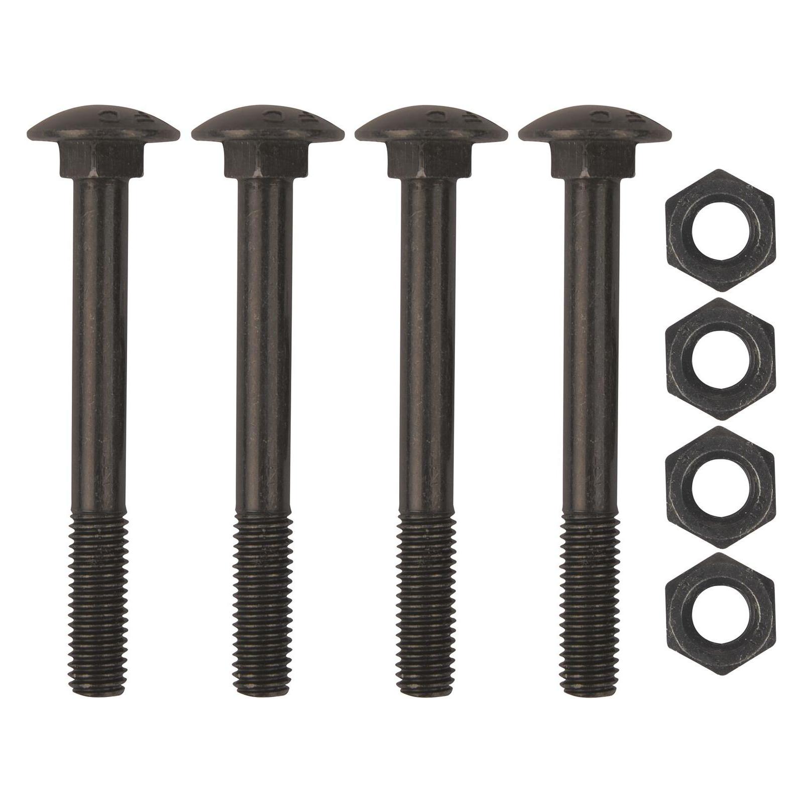 Sonneck Schraubenset für Langband einseitig 600mm, Schwalbenschwanz, schwarz verzinkt (42724415)