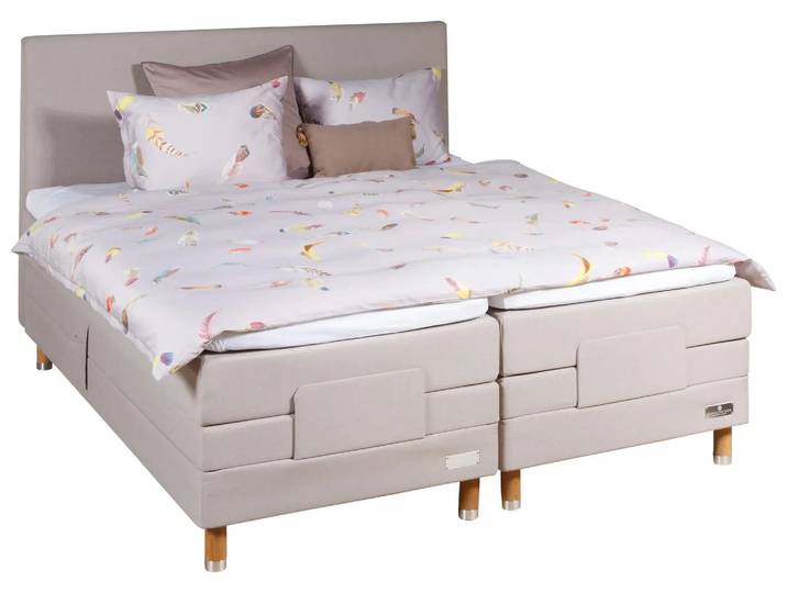 Boxspringbett Saltö Bico / Farbe: / Bezugsmaterial: