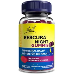 Bachblüten RESCURA NIGHT Gummis Beere 60 St Kaudragees