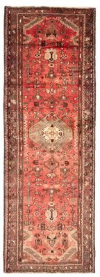 ECARPETGALLERY Hand-knotted Andelz Copper Wool Rug - 3'4 x 9'8