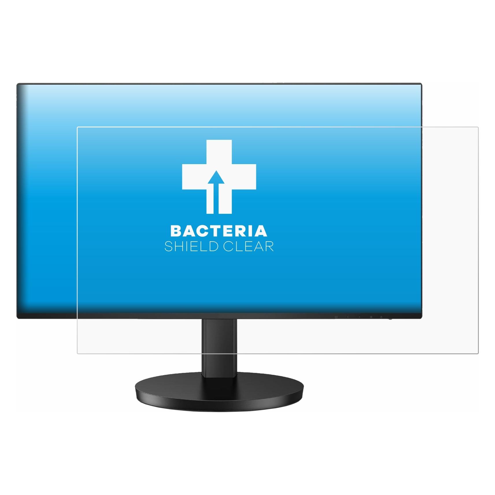 upscreen Schutzfolie für AOC 24B3HA2 Displayschutz Displayschutzfolie Folie Klar antibakteriell (24", 16:9) (2064943)
