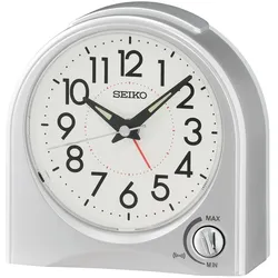 Seiko QHE204S Quarz-Wecker Silberfarben