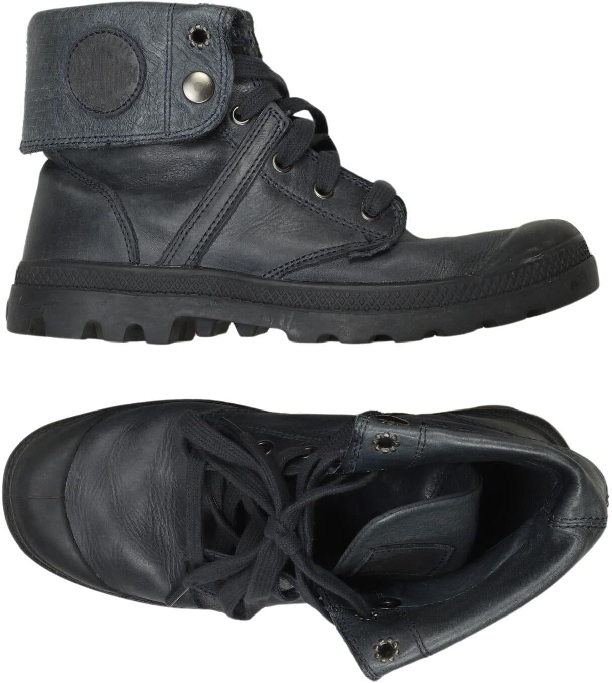 Palladium Damen Stiefelette, Blau, Gr. EU 39, Leder - Second Hand