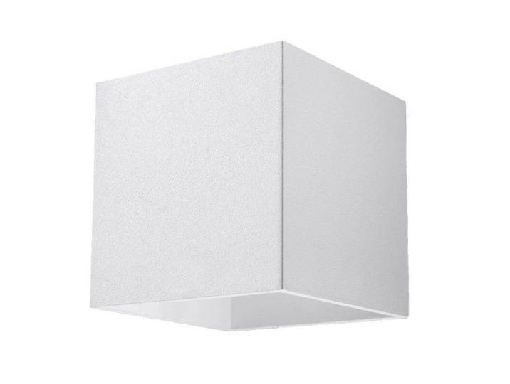 Sollux Lighting Wandleuchte Quad 1 - Weiß Clean, Junges Wohnen,
