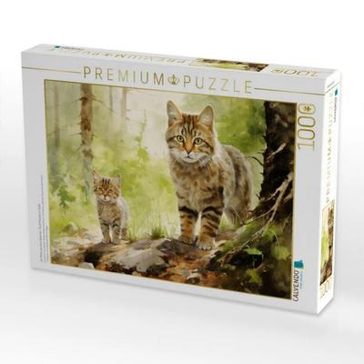 CALVENDO Puzzle Ein Motiv aus dem Kalender 'Zwölf Monate im Wald' | 1000 Teile Lege-Größe 64x48cm Foto-Puzzle für glückliche Stunden