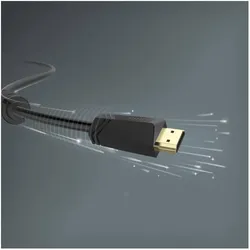Hama HDMI (Typ A) — HDMI (Typ A) (10 m), Videokabel, Schwarz
