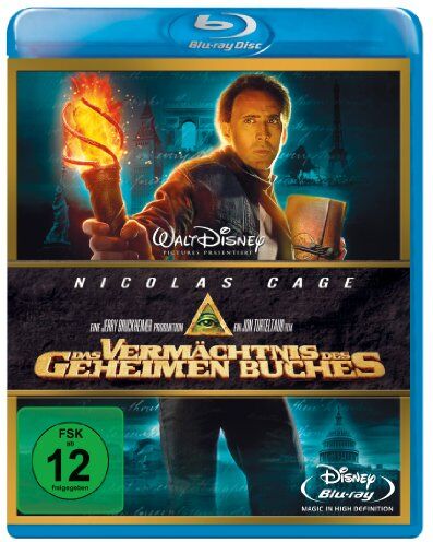 Jon Turteltaub - Das Vermächtnis des geheimen Buches [Blu-ray] - Preis vom 11.10.2026 03:10:56 h