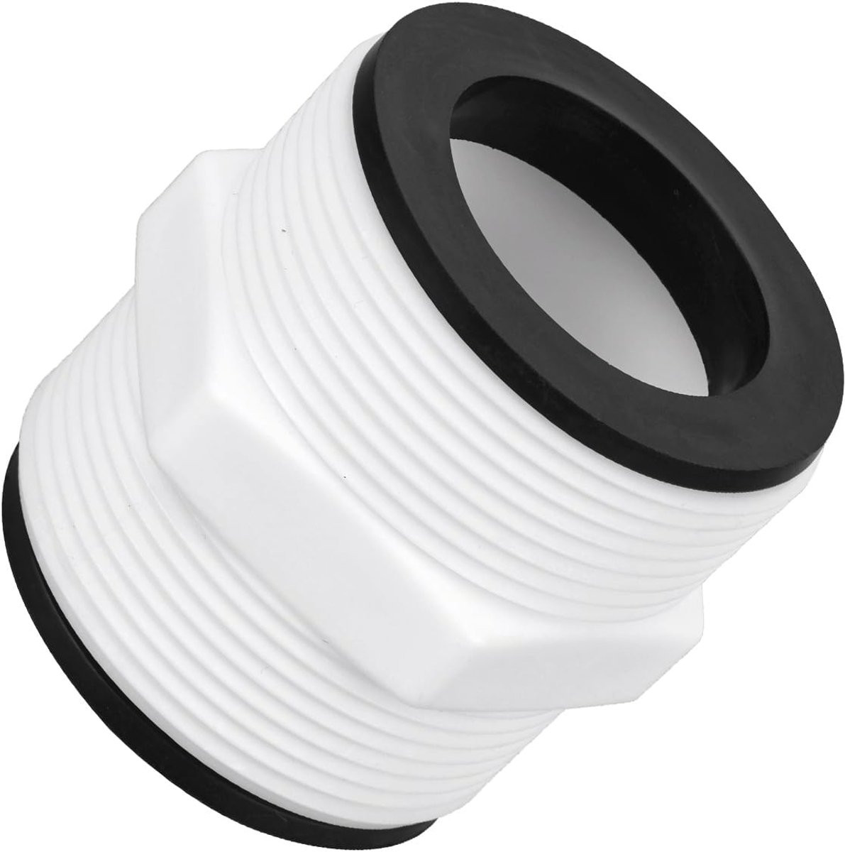 Slang Connector voor Bovengrondse Zwembaden - 38 mm Slangverbindingsadapter met Pakkingen