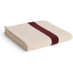 HAY, Handtücher, - Stripe Bath Towel - W70 x L140 cm - Burgundy (70 x 140 cm)