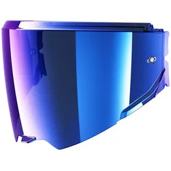 Shark Visier für Helm Oxo iridium blau für Helmgröße XS / S / M