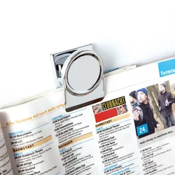 magnetoplan Magnetclip silber 50mm