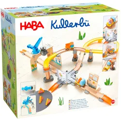 Haba Kugelbahn Kullerbü – Spielbahn Große Baustelle, mehrfarbig