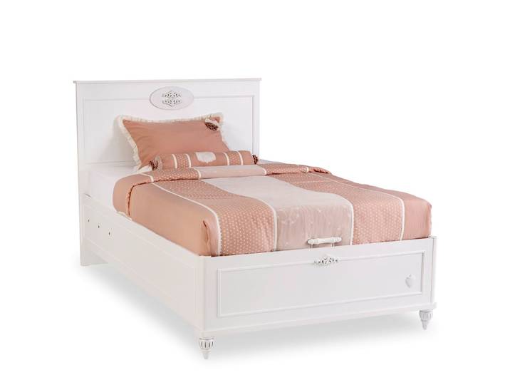 Möbel-Zeit Bett ROMANTICA Stauraumbett, 120x200 cm