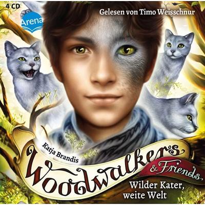 Woodwalkers & Friends. Wilder Kater, weite Welt - Katja Brandis, CD, 9783401241531