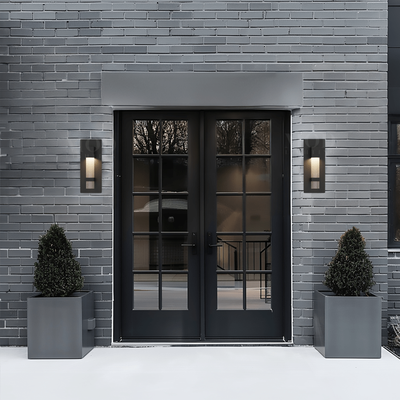 Astra   Modern Outdoor Sconce   Medium / Warm White (3000k)   MOD LIGHTING