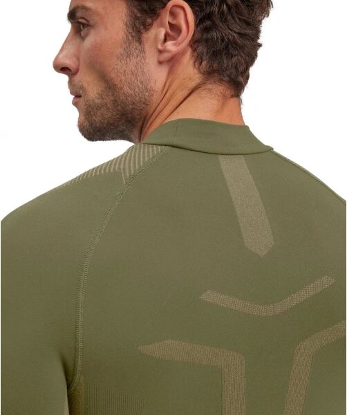 Falke Herren Long-sleeve Warm Shirt (XL - Herb)