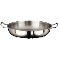 Ballarini Pfanne 36 cm aus Edelstahl, Pfanne + Kochtopf, Silber