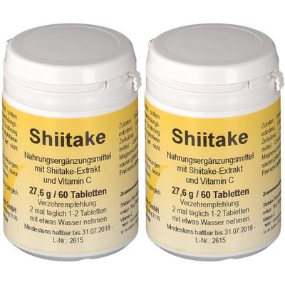 Shiitake Tabletten 2x 2x60 St