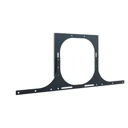 Hagor Logitech Rally Adapter 140-218cm 55-86Zoll Screens Adapter passend Logitech Rally Bar (Wand, 55" - 86"), TV Wandhalterung, Schwarz