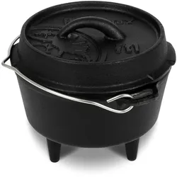 Petromax Dutch Oven Feuertopf FT1 mit Füssen