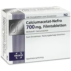 Calciumacetat Nefro 700 mg 100 St