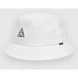 HUF Essentials Triple Triangle Bucket Hat white Gr. LXL