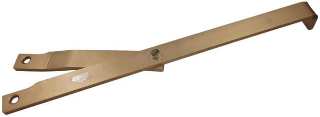 Clé à contrepoids pour moyeu de roue KS Tools, 620 mm (150.9708)