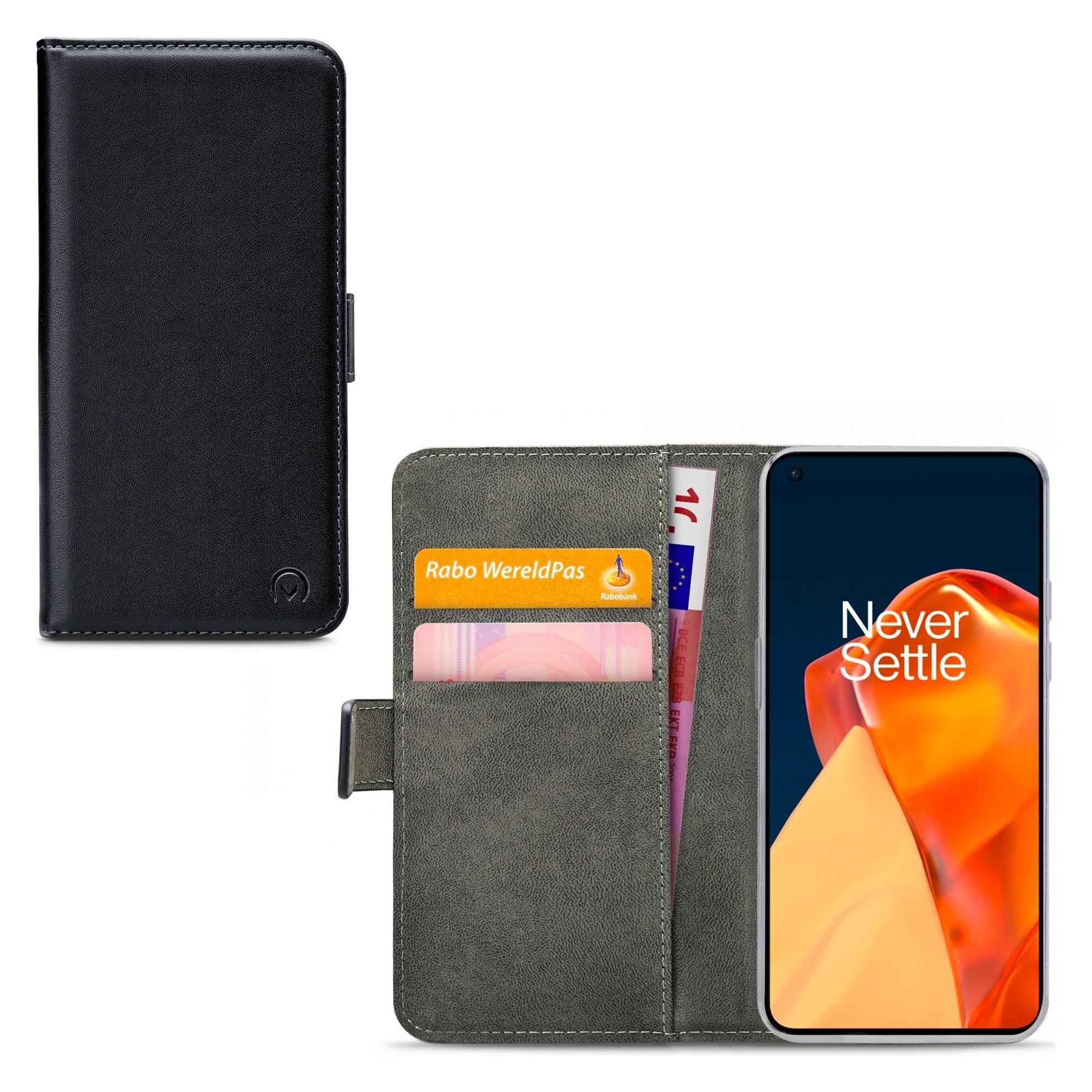 Mobilizera Mobilize Classic Gelly Wallet Book Cover Til Oneplus 9 Sort (OnePlus 9) (27016)