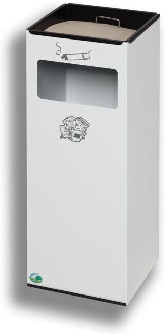 VAR Cendrier mural WH 66 blanc 29 l (1461)
