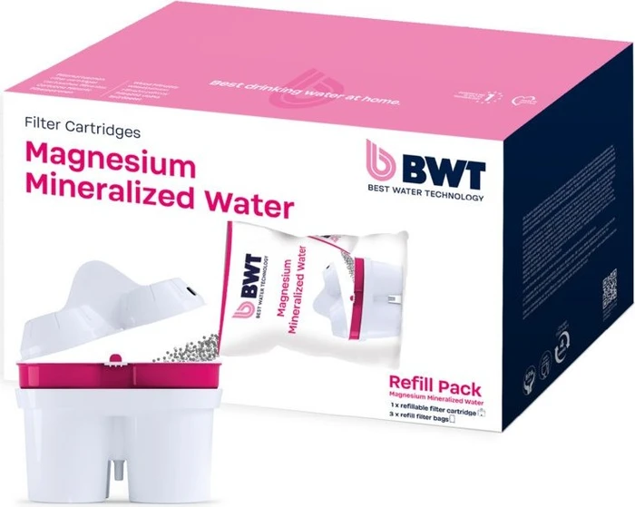 BWT REFILL Ersatz-Wasserfilter 3 + 1 Stück, 4 Stk