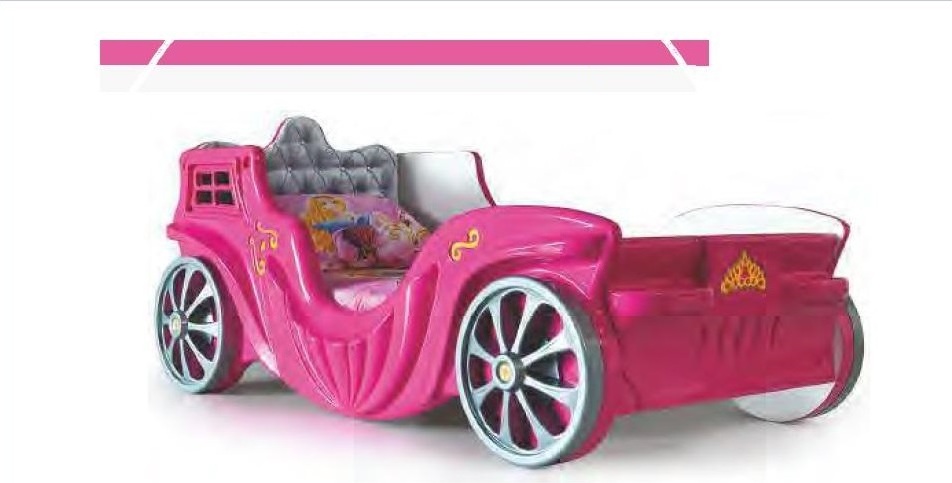 Betten Kutsche Prinzessin Kinderzimmer Bett Matratze Kinderbett Möbel Holz