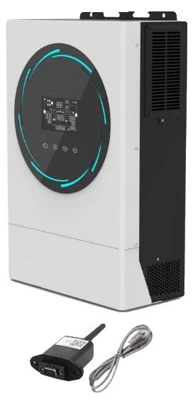 Solarwechselrichter, 6 kW Leistungsausgang, MPPT-Ladung, 6kw-48v-wifi-parallel, 220-240V, 48V