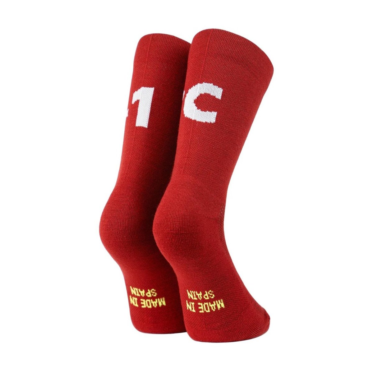 Meias vermelhas Sporcks pés de inverno, Tamanho M Unisex