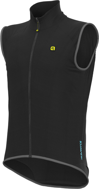 ALE' Gilet antipioggia smanicato  KLIMATIK GUSCIO ELEMENTS nero 2024