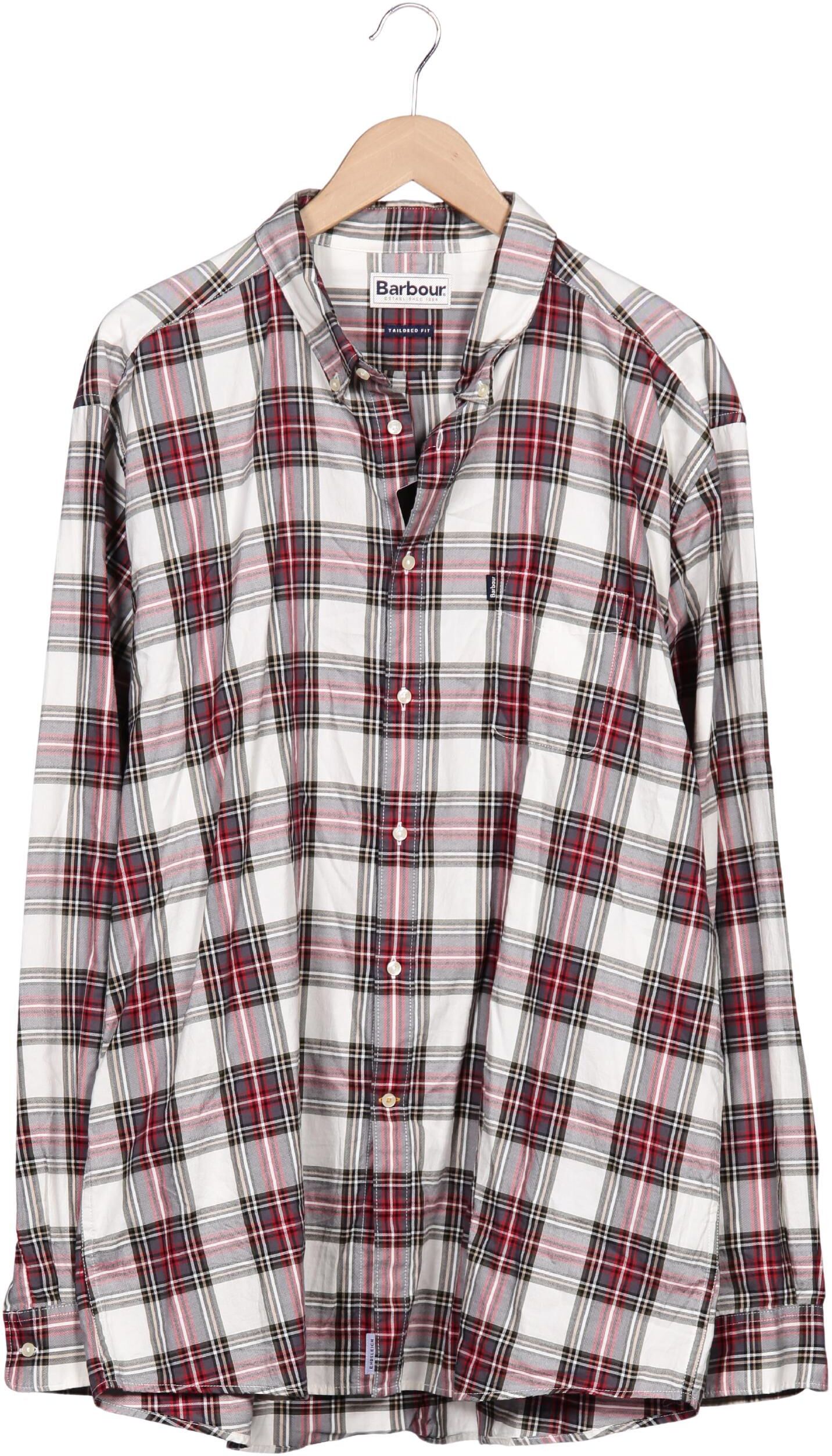 Barbour Herren Hemd, Mehrfarbig, Gr. 3Xl, Baumwolle - Second Hand