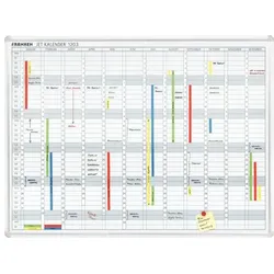 FRANKEN Planungstafel JetKalender, Jahreskalender, 12 Monate