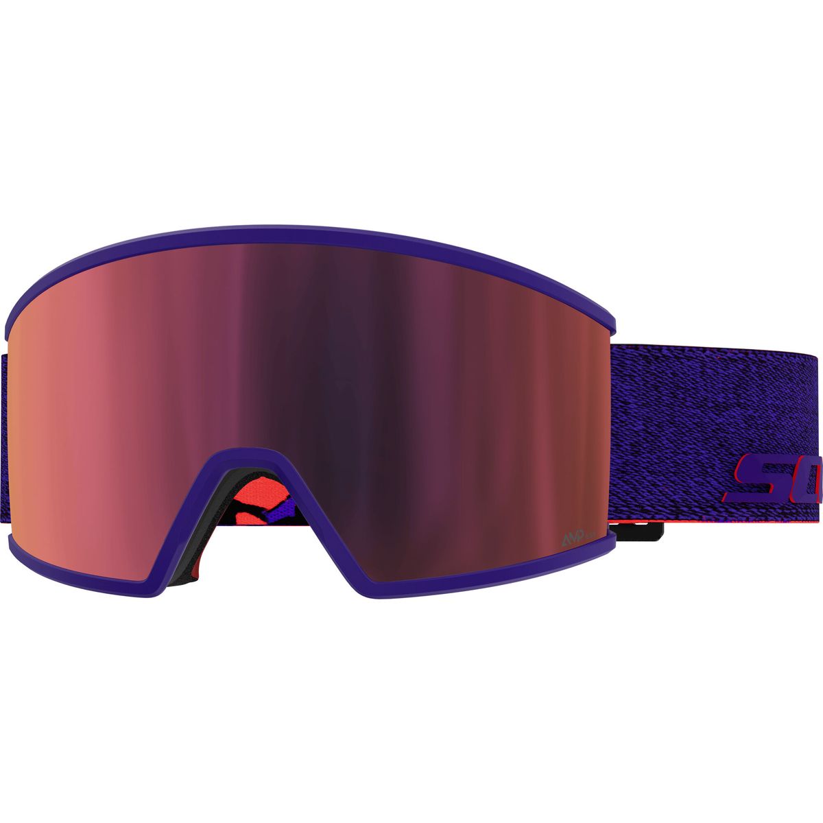 Scott Goggle Ambit purple / amp red chrome s3 (0025) - 4217050025367