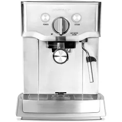 Gastroback Design Espresso Pro, Siebträgermaschine, Silber