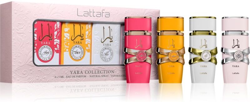 Lattafa Yara Collection ensemble pour femme 4x5 ml