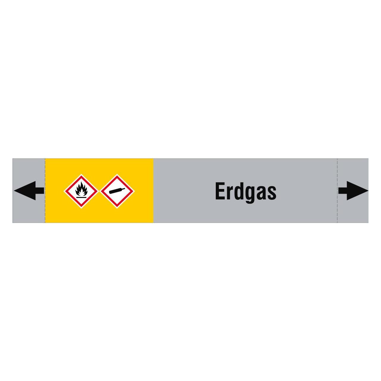 Brady ISO 20560 Rohrmarkierer - Gas (318265)