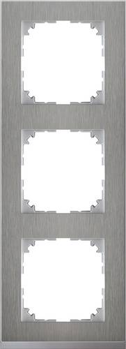 Merten Rahmen Abdeckung System M Edelstahl MEG4030-3646 1St.