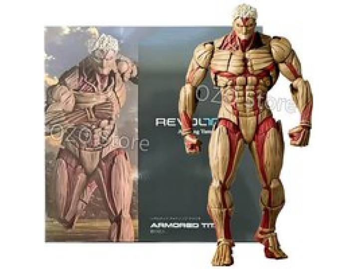 Kaiyodo Gepantserde Titan Figuren Revoltech GEWELDIG YAMAGUCHI Aanval op Titan Eren Jaeger Anime Actiefiguren Ko Model Speelgoed Gift