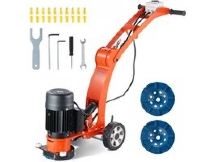 VEVOR Betonbodenschleifer 17,8 cm handgeführter Polierer 2,0 PS einstellbare