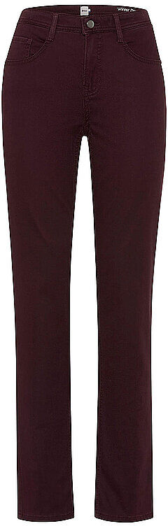 BRAX Hose CAROLA dunkelrot   36 36