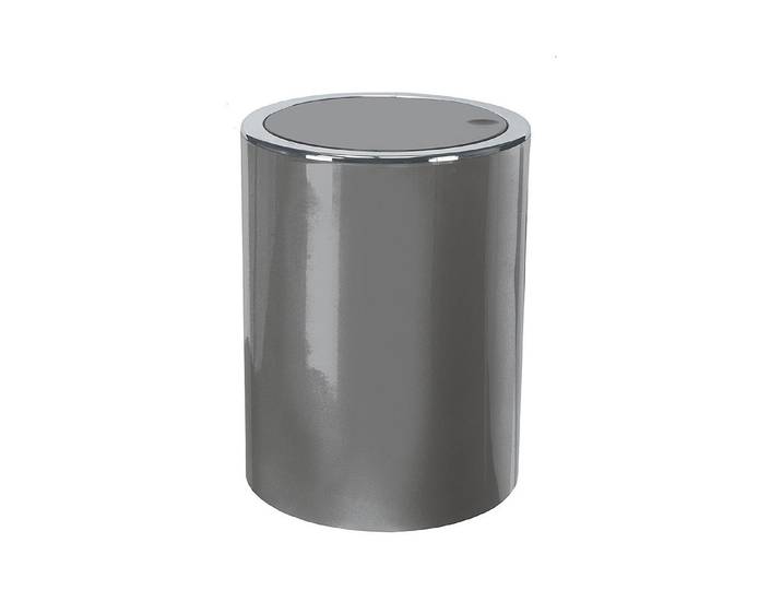Kleine Wolke Kosmetikeimer mit Schwingdeckel Platin 24.5 × 19 × 19 cm 5 l