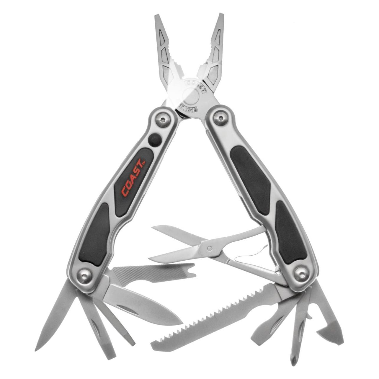 Coast LED140 LED Taschenmesser & Multi-Tool (15 Funktionen) (100011285)
